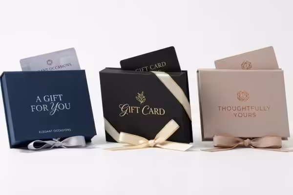 custom gift card boxes for elegant brand display