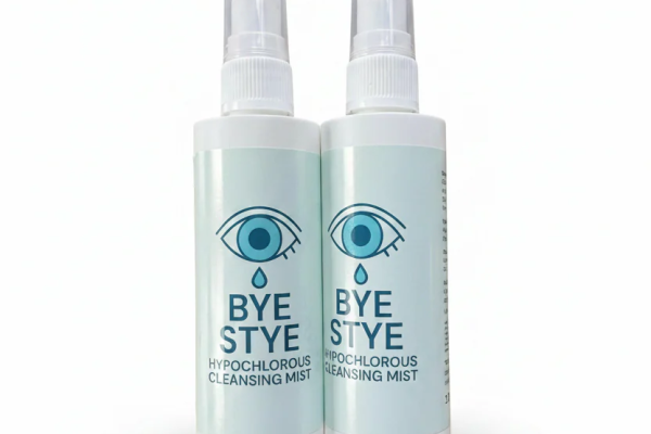 two bottles for continuous eye care