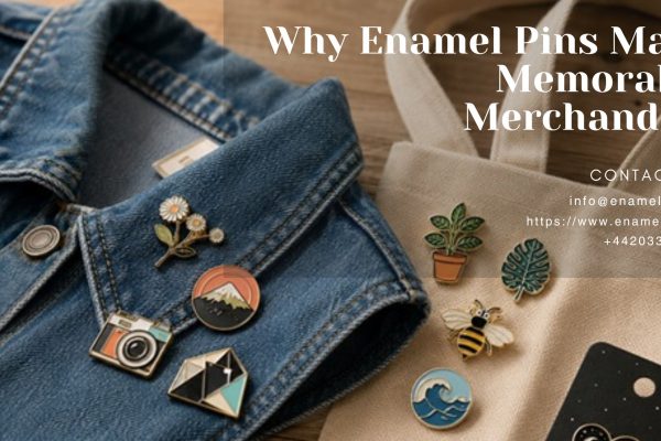 Why Enamel Pins Make Memorable Merchandise