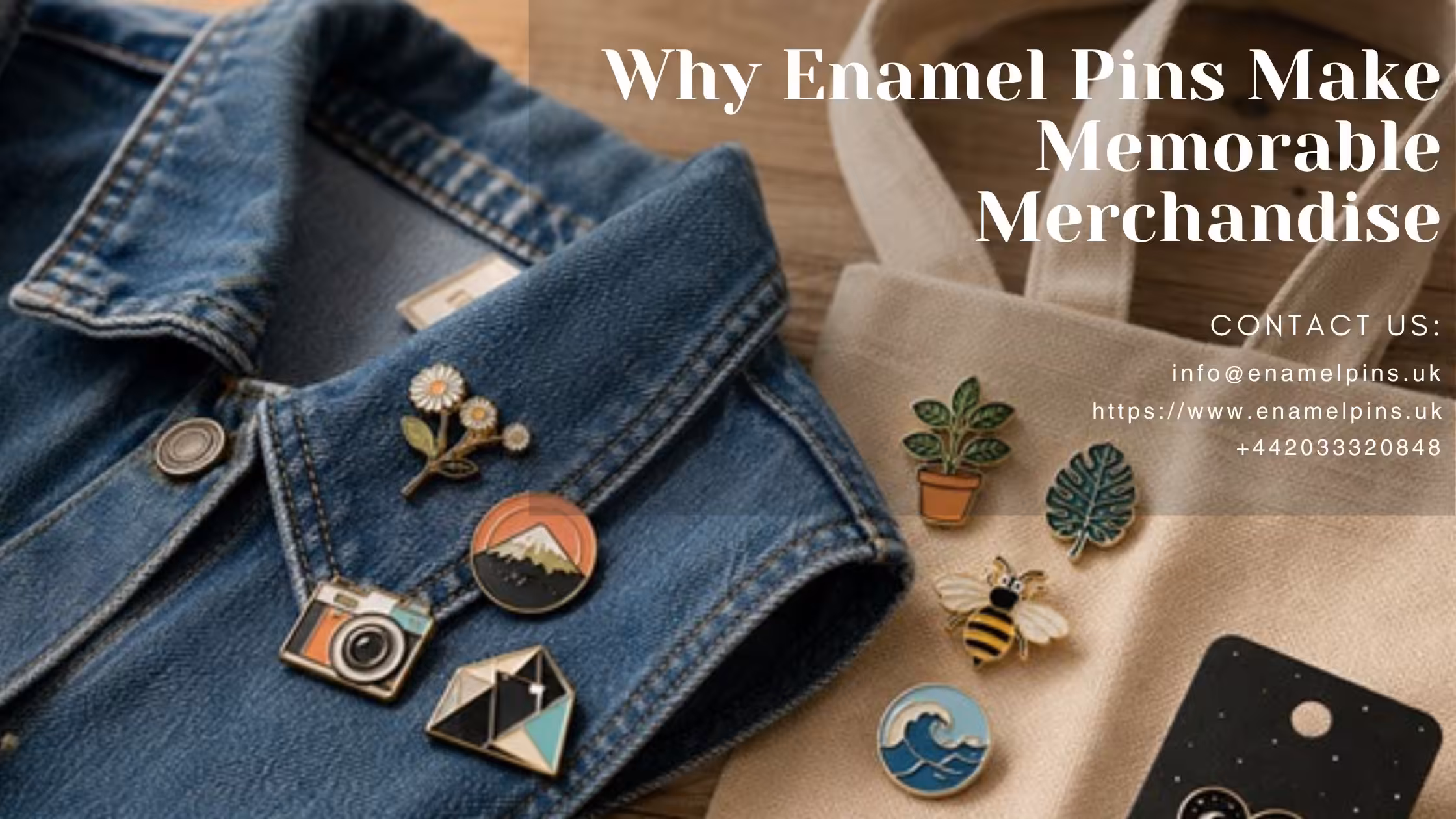 Why Enamel Pins Make Memorable Merchandise