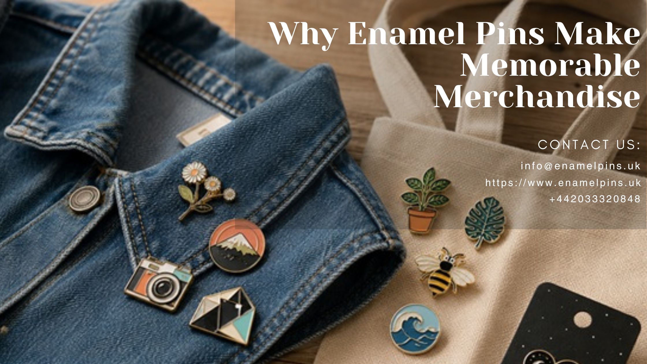Why Enamel Pins Make Memorable Merchandise